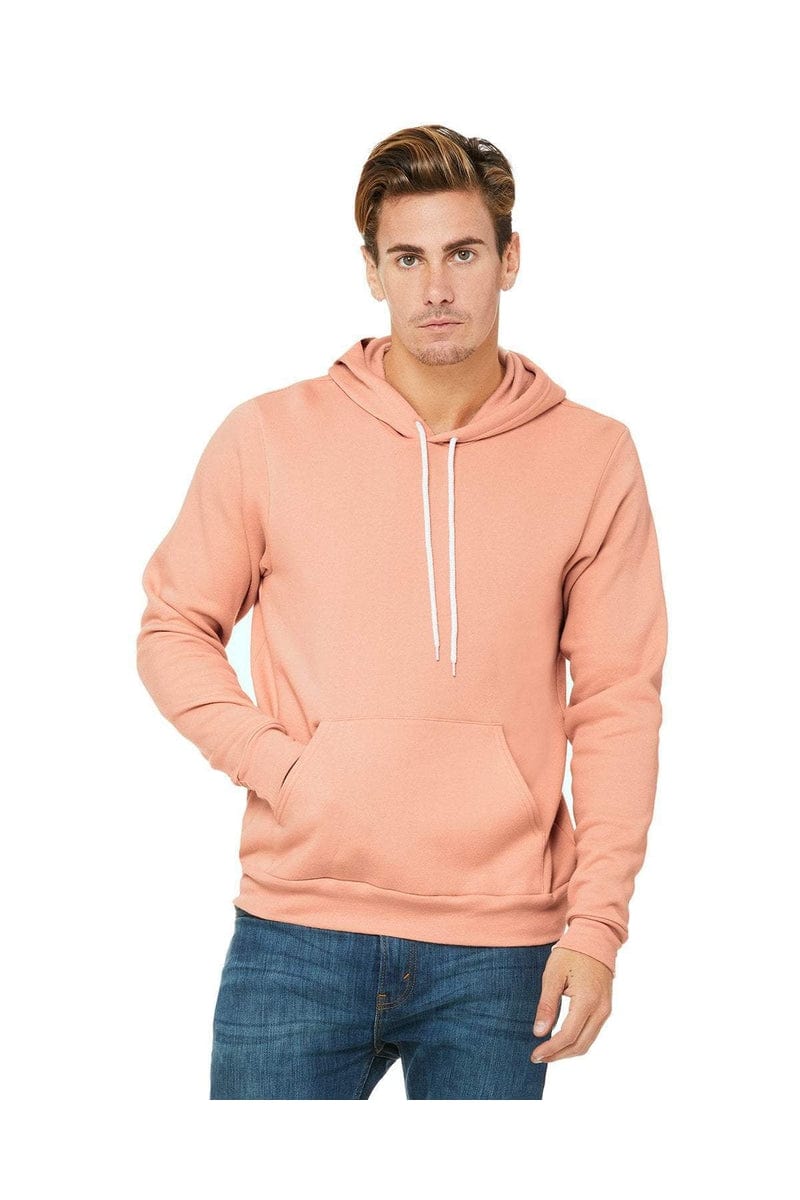 Bella+Canvas 3719 Unisex Sponge Fleece Pullover Hoodies - Image 3