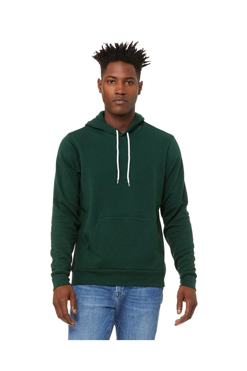 Bella+Canvas 3719 Unisex Sponge Fleece Pullover Hoodies - Image 54