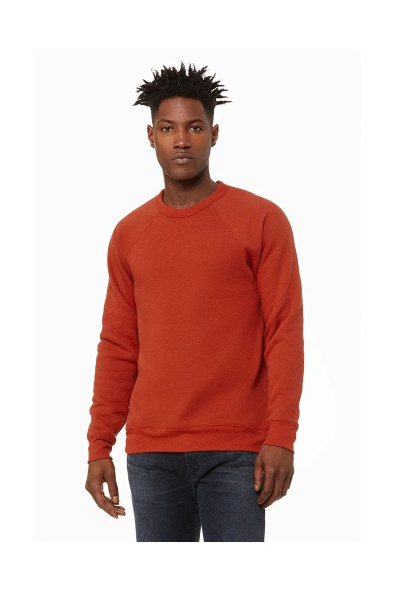 Bella+Canvas 3901 Unisex Sponge Fleece Crewneck Sweatshirt - Image 17