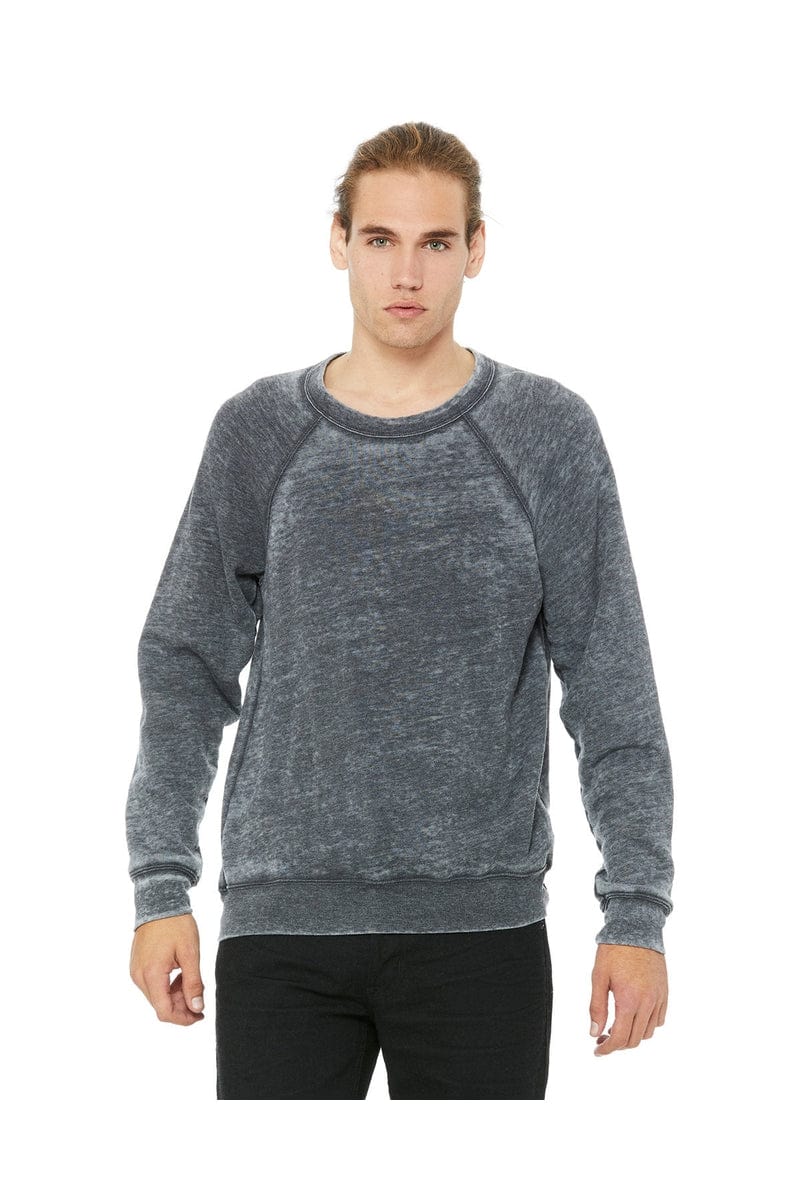 Bella+Canvas 3901 Unisex Sponge Fleece Crewneck Sweatshirt - Image 3