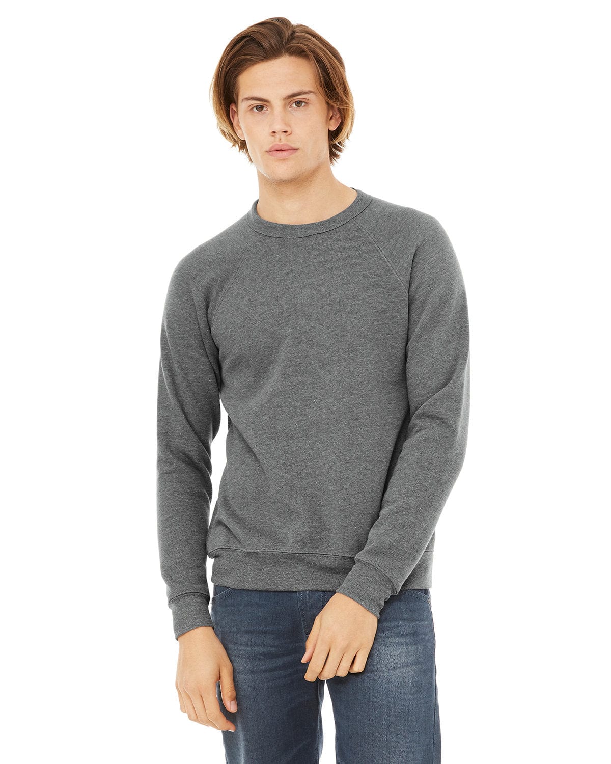 Bella+Canvas 3901 Unisex Sponge Fleece Crewneck Sweatshirt - Image 71