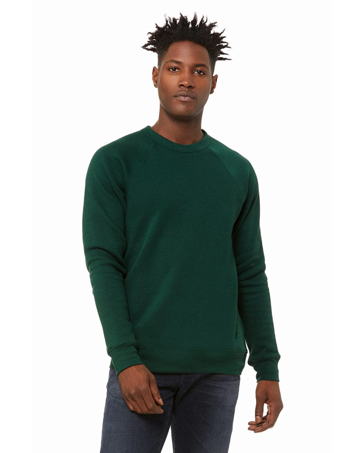 Bella+Canvas 3901 Unisex Sponge Fleece Crewneck Sweatshirt - Image 72