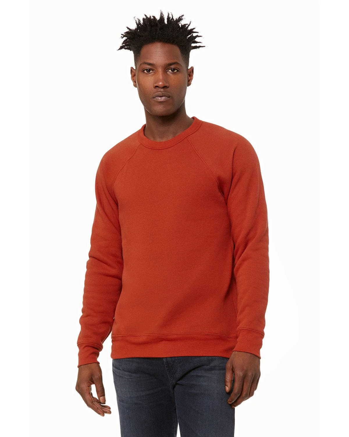 Bella+Canvas 3901 Unisex Sponge Fleece Crewneck Sweatshirt - Image 81