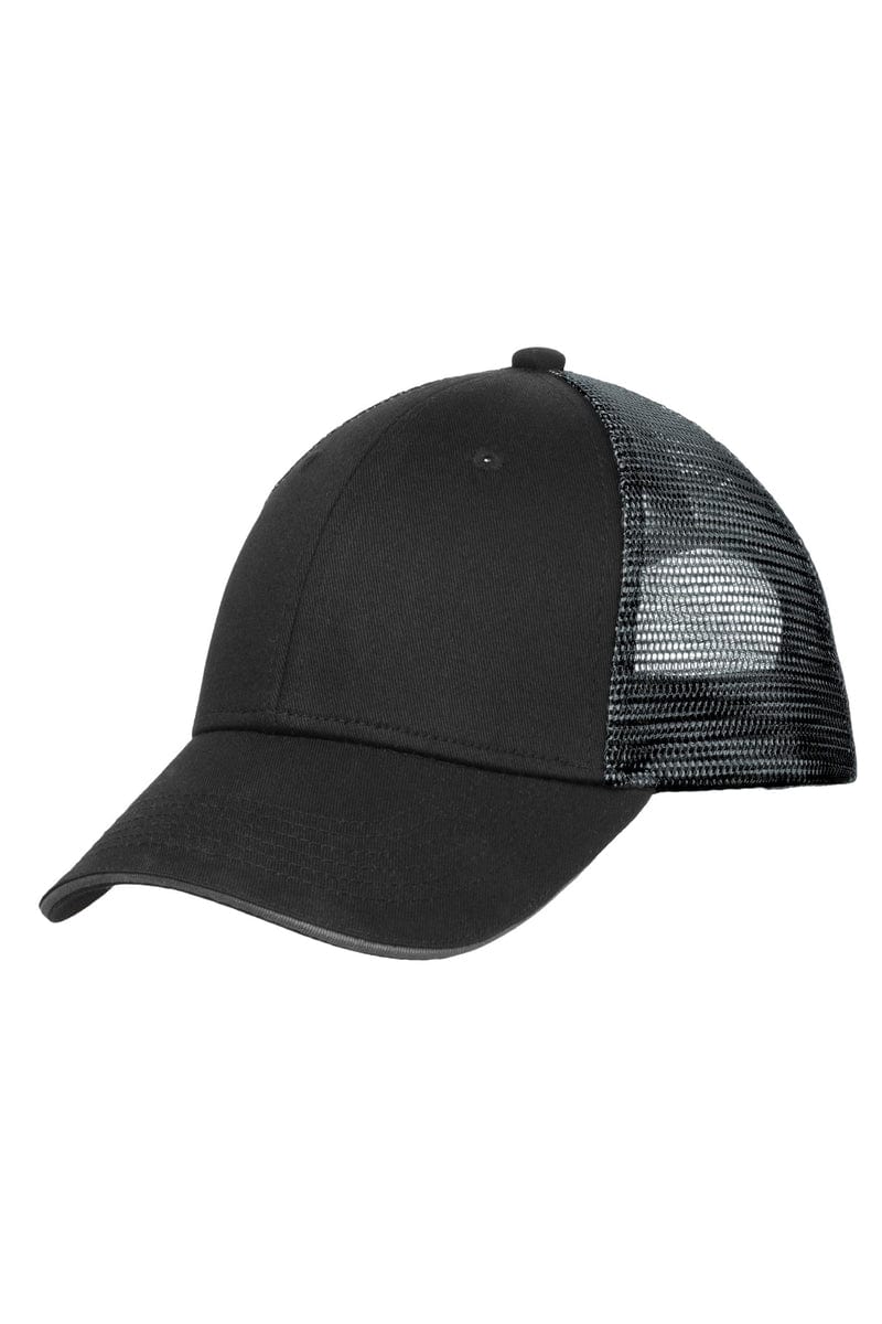 Port Authority Double Mesh Snapback Sandwich Bill Cap. C818 - Image 20