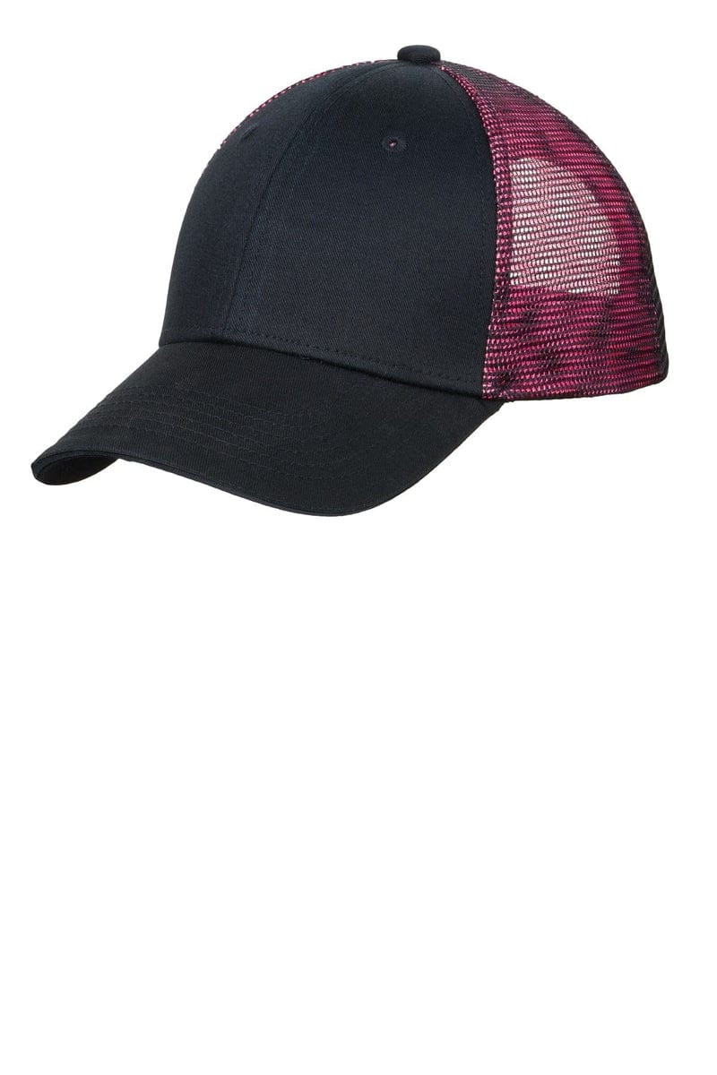 Port Authority Double Mesh Snapback Sandwich Bill Cap. C818 - Image 30