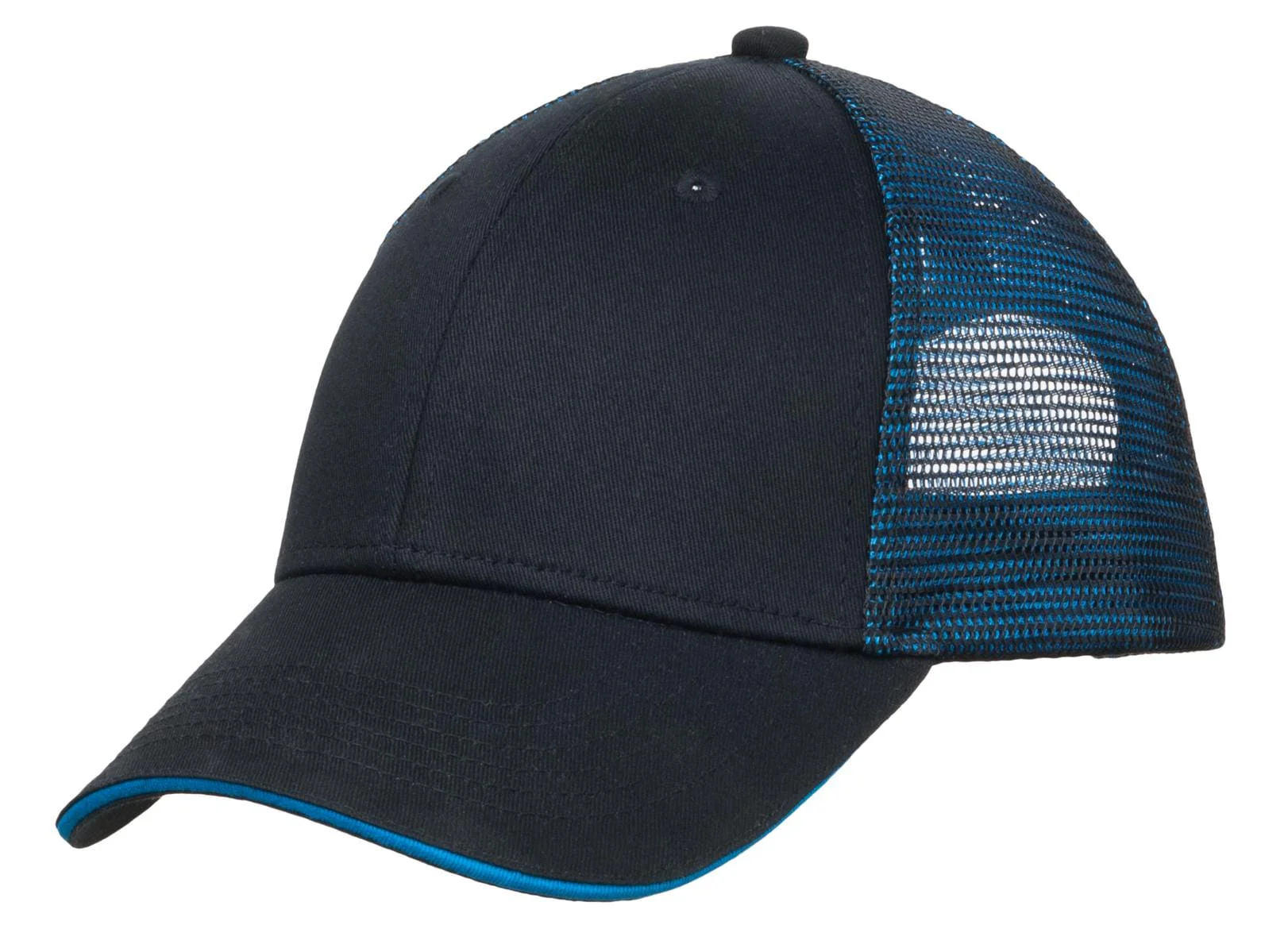 Port Authority Double Mesh Snapback Sandwich Bill Cap. C818 - Image 42
