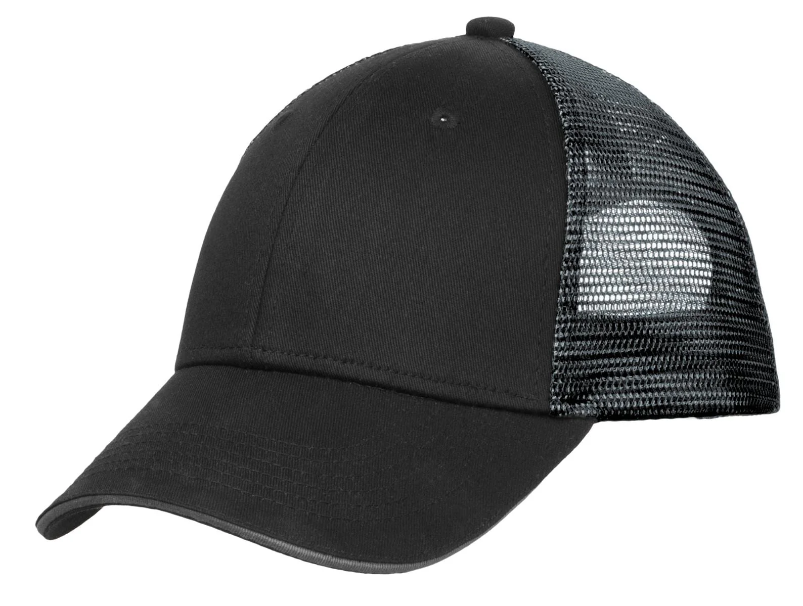 Port Authority Double Mesh Snapback Sandwich Bill Cap. C818 - Image 45