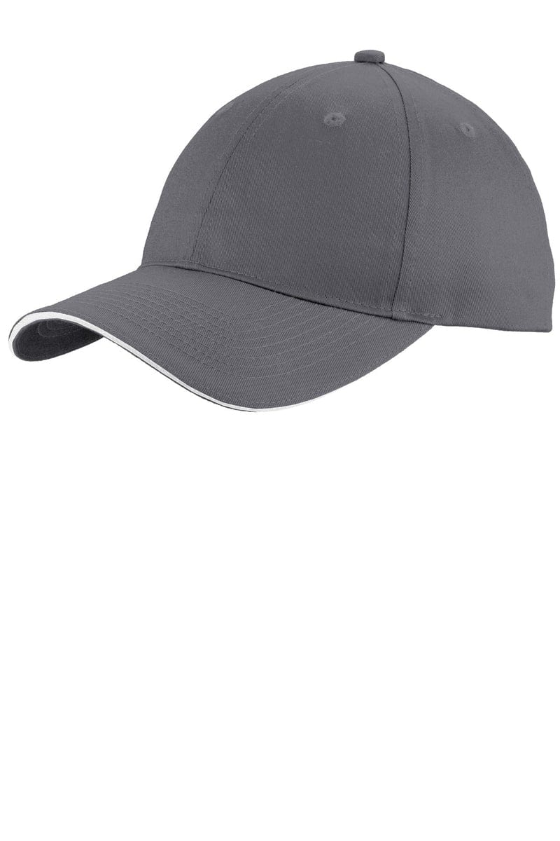 Port & Company Unstructured Sandwich Bill Cap. C919 - Image 20