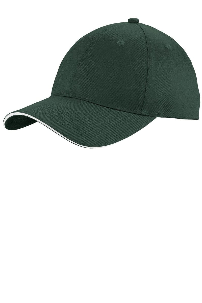 Port & Company Unstructured Sandwich Bill Cap. C919 - Image 4