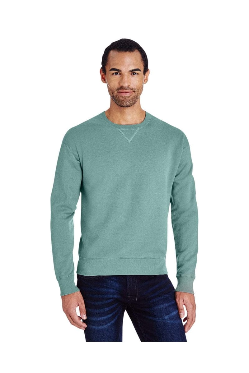 ComfortWash by Hanes GDH400 Unisex 7.2 oz., 80/20 Crew Sweatshirt - Image 6