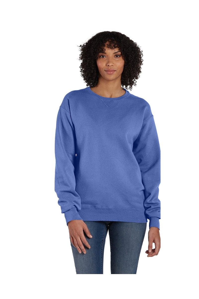ComfortWash by Hanes GDH400 Unisex 7.2 oz., 80/20 Crew Sweatshirt - Image 9