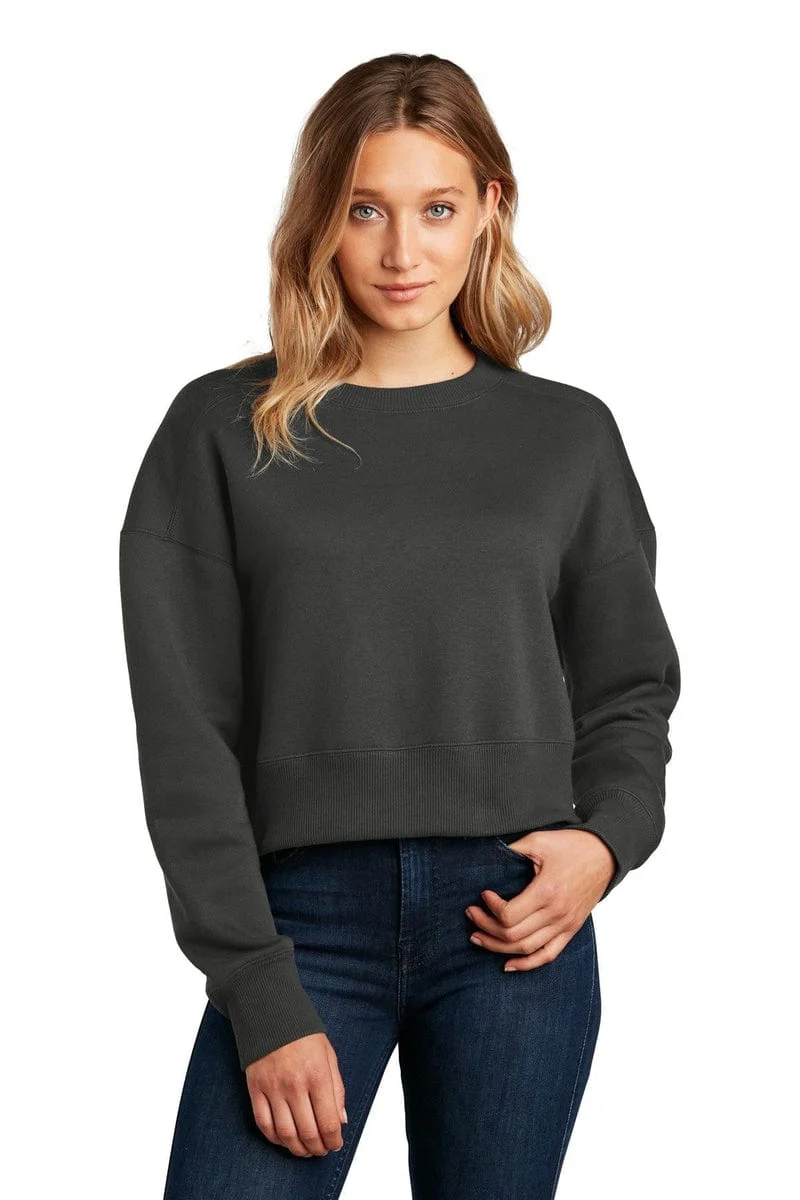 District DT1105 Women's Perfect Weight Fleece Cropped Crew - Image 10