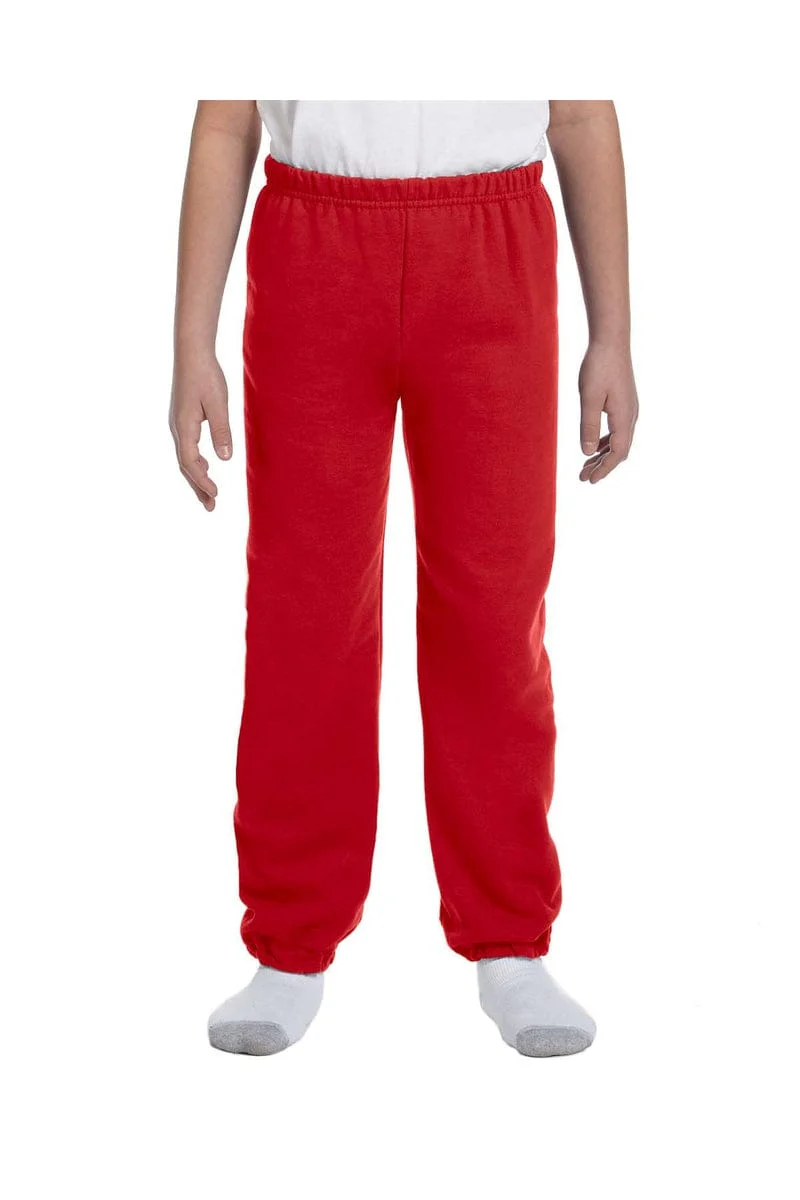 Gildan G182B Youth Heavy Blend(tm) 8 oz., 50/50 Sweatpants - Image 10
