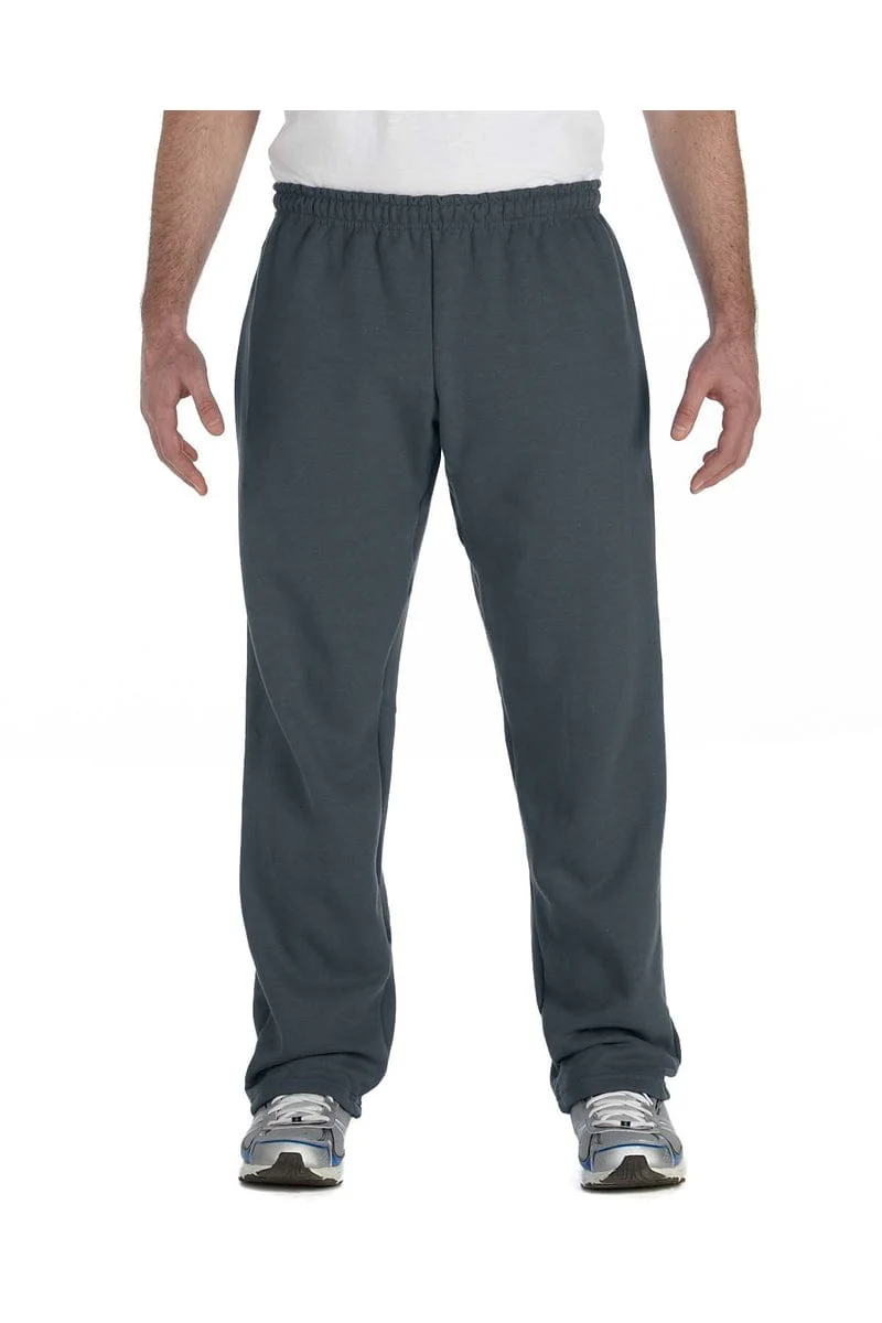Gildan G184 Adult Unisex Heavy Blend Adult 8 oz., 50/50 Open-Bottom Sweatpants - Image 14