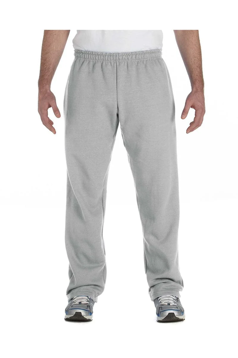 Gildan G184 Adult Unisex Heavy Blend Adult 8 oz., 50/50 Open-Bottom Sweatpants - Image 15