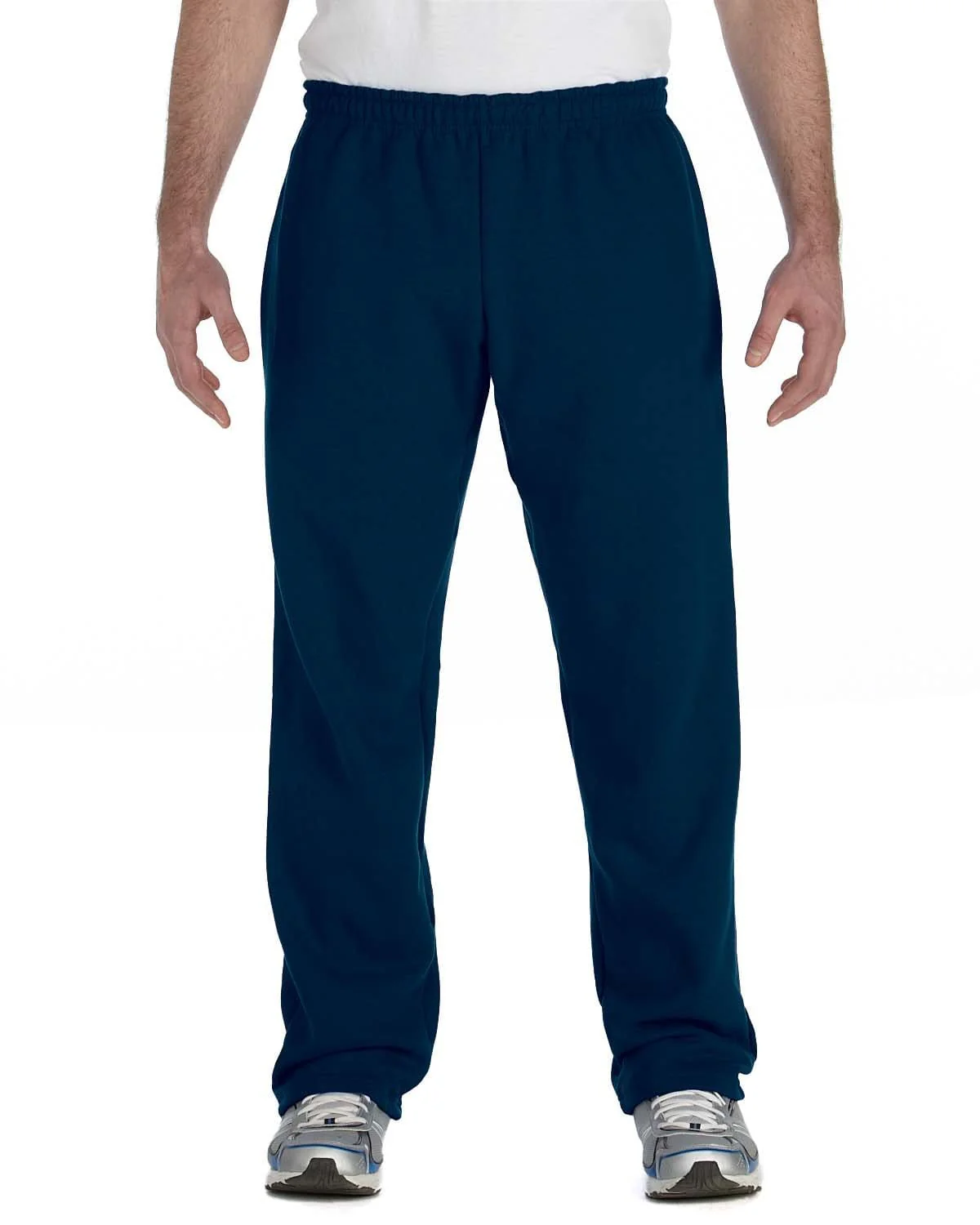 Gildan G184 Adult Unisex Heavy Blend Adult 8 oz., 50/50 Open-Bottom Sweatpants - Image 17