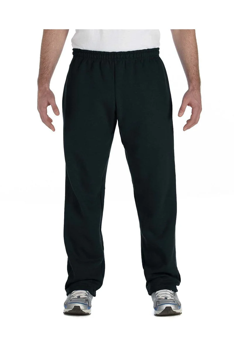 Gildan G184 Adult Unisex Heavy Blend Adult 8 oz., 50/50 Open-Bottom Sweatpants - Image 9