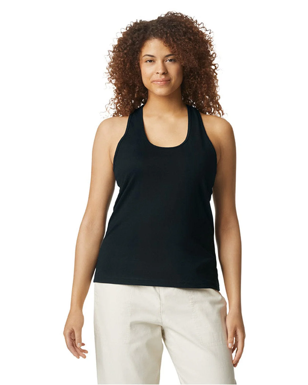 Gildan G672L Ladies' Softstyle CVC Racerback Tank - Image 10