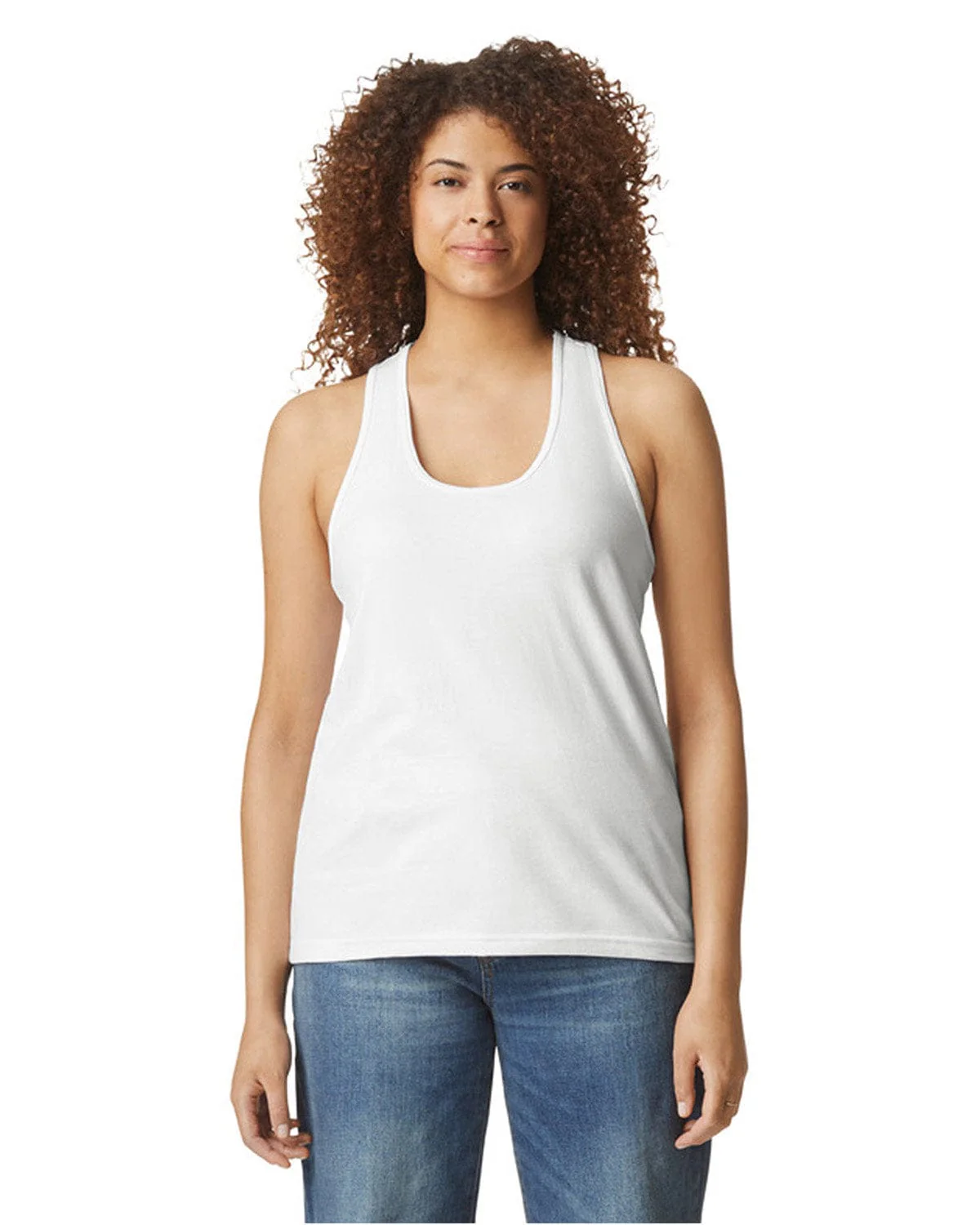 Gildan G672L Ladies' Softstyle CVC Racerback Tank - Image 14