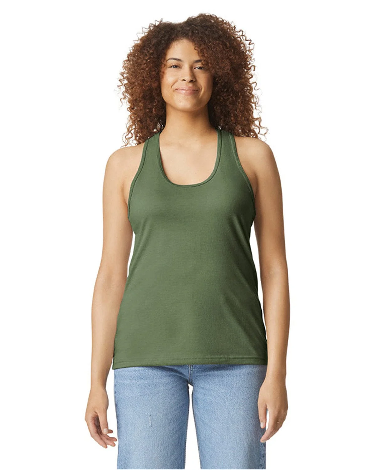 Gildan G672L Ladies' Softstyle CVC Racerback Tank - Image 16