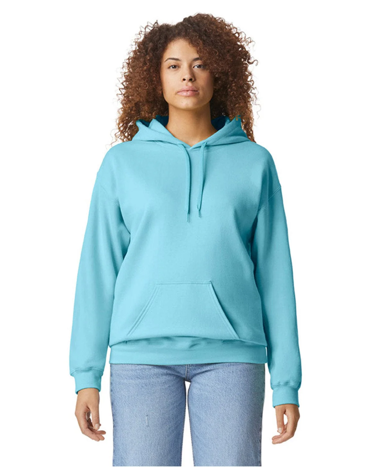 Gildan SF500 Adult Softstyle Fleece Pullover Hooded Sweatshirt, Basic Colors - Image 12