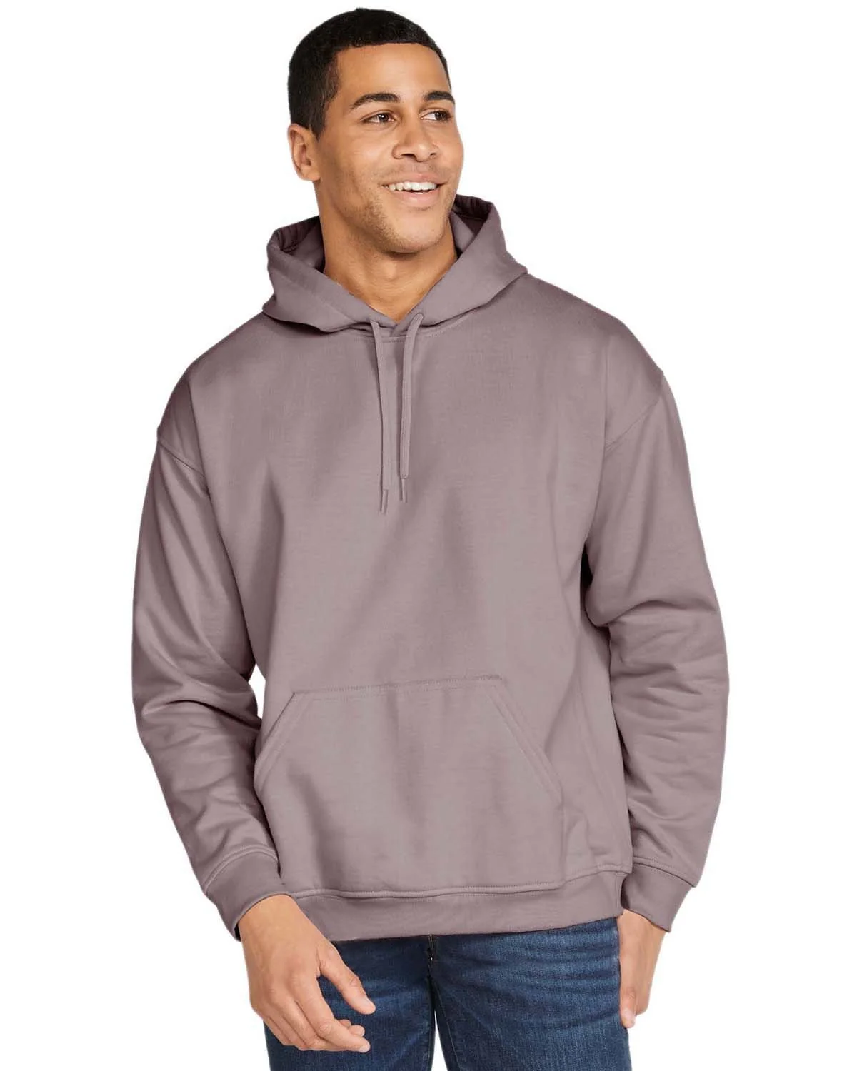 Gildan SF500 Adult Softstyle Fleece Pullover Hooded Sweatshirt, Basic Colors - Image 26