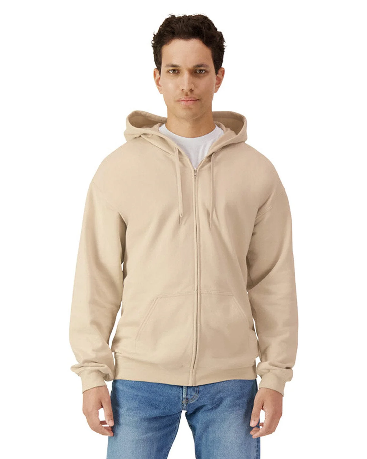 Gildan SF600 Unisex Softstyle Fleece Hooded Sweatshirt - Image 12