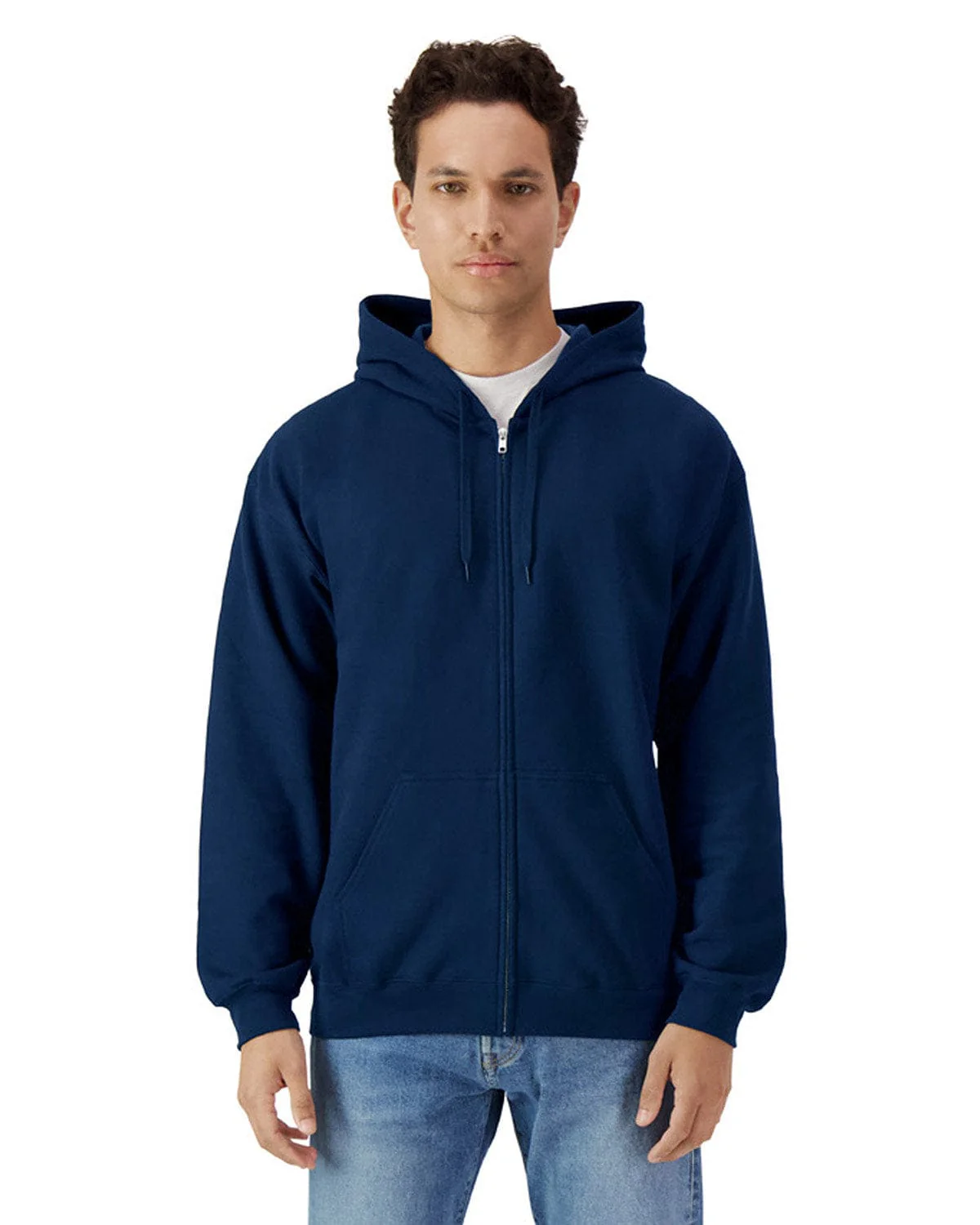 Gildan SF600 Unisex Softstyle Fleece Hooded Sweatshirt - Image 7