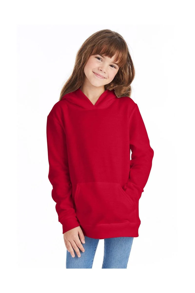 Hanes P473 Youth 7.8 oz. EcoSmart(r) 50/50 Pullover Hood - Image 13