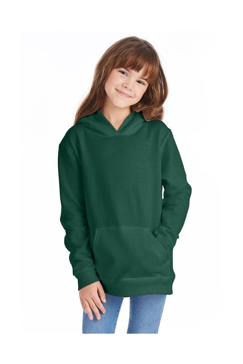 Hanes P473 Youth 7.8 oz. EcoSmart(r) 50/50 Pullover Hood - Image 16