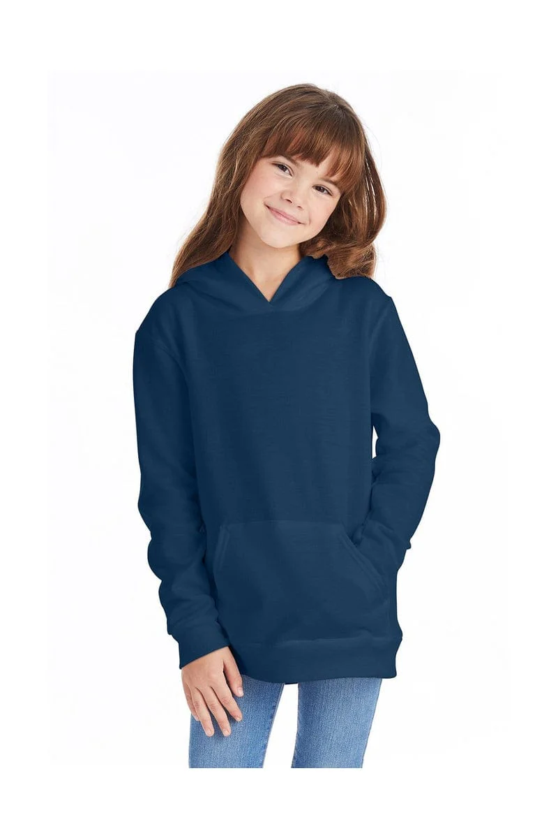 Hanes P473 Youth 7.8 oz. EcoSmart(r) 50/50 Pullover Hood - Image 20