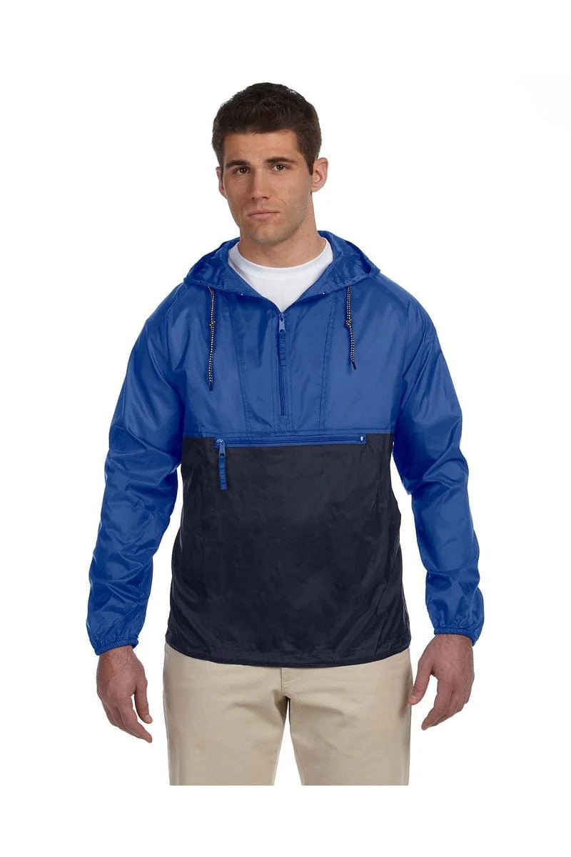 Harriton M750 Adult Packable Nylon Jacket - Image 5