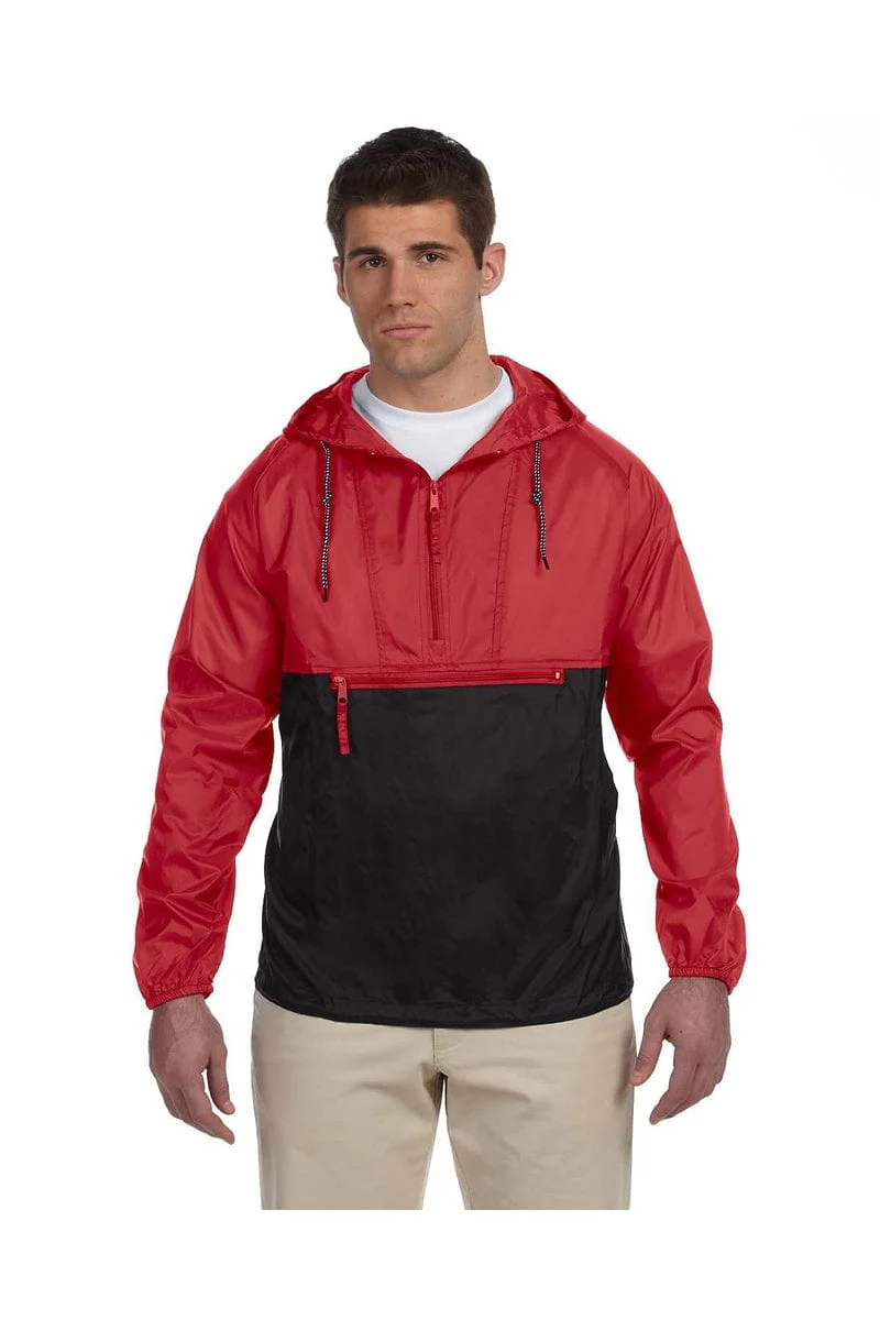 Harriton M750 Adult Packable Nylon Jacket - Image 8