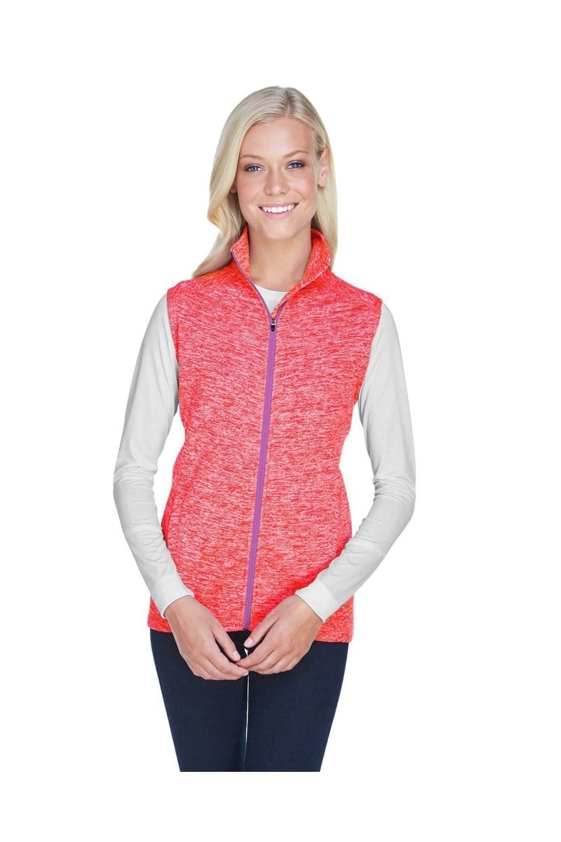 J America JA8625 Ladies' Lasic Cosmic Fleece Vest - Image 3