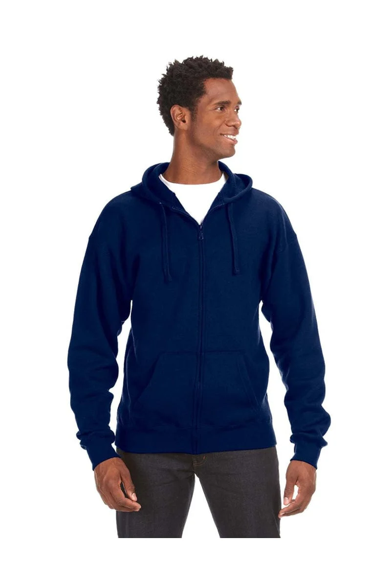 J America JA8821 Adult Premium Full-Zip Fleece Hood - Image 8