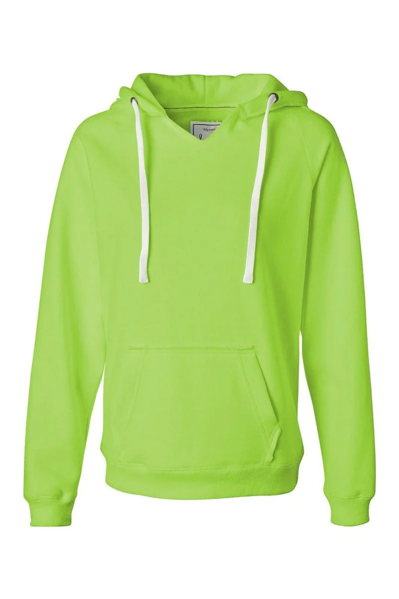 J America JA8836 Ladies' Sydney Brushed V-Neck Hood - Image 9