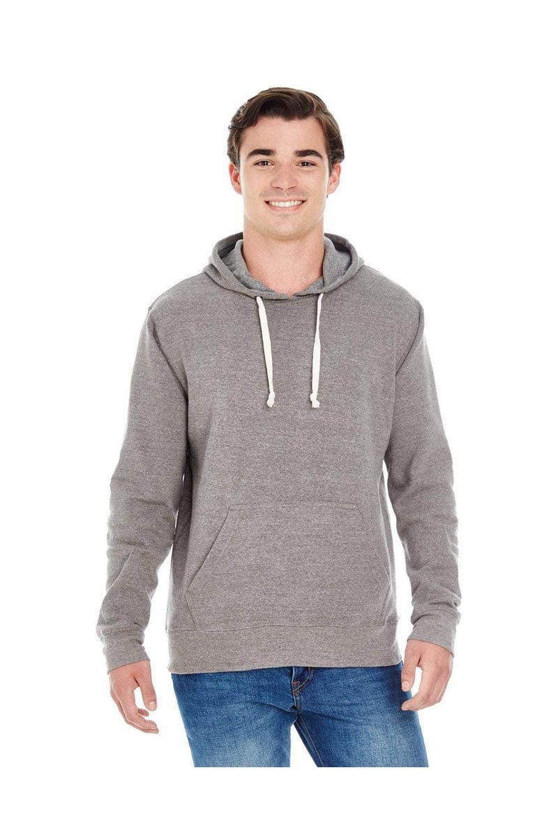 J America JA8871 Adult Triblend Pullover Fleece Hood - Image 10