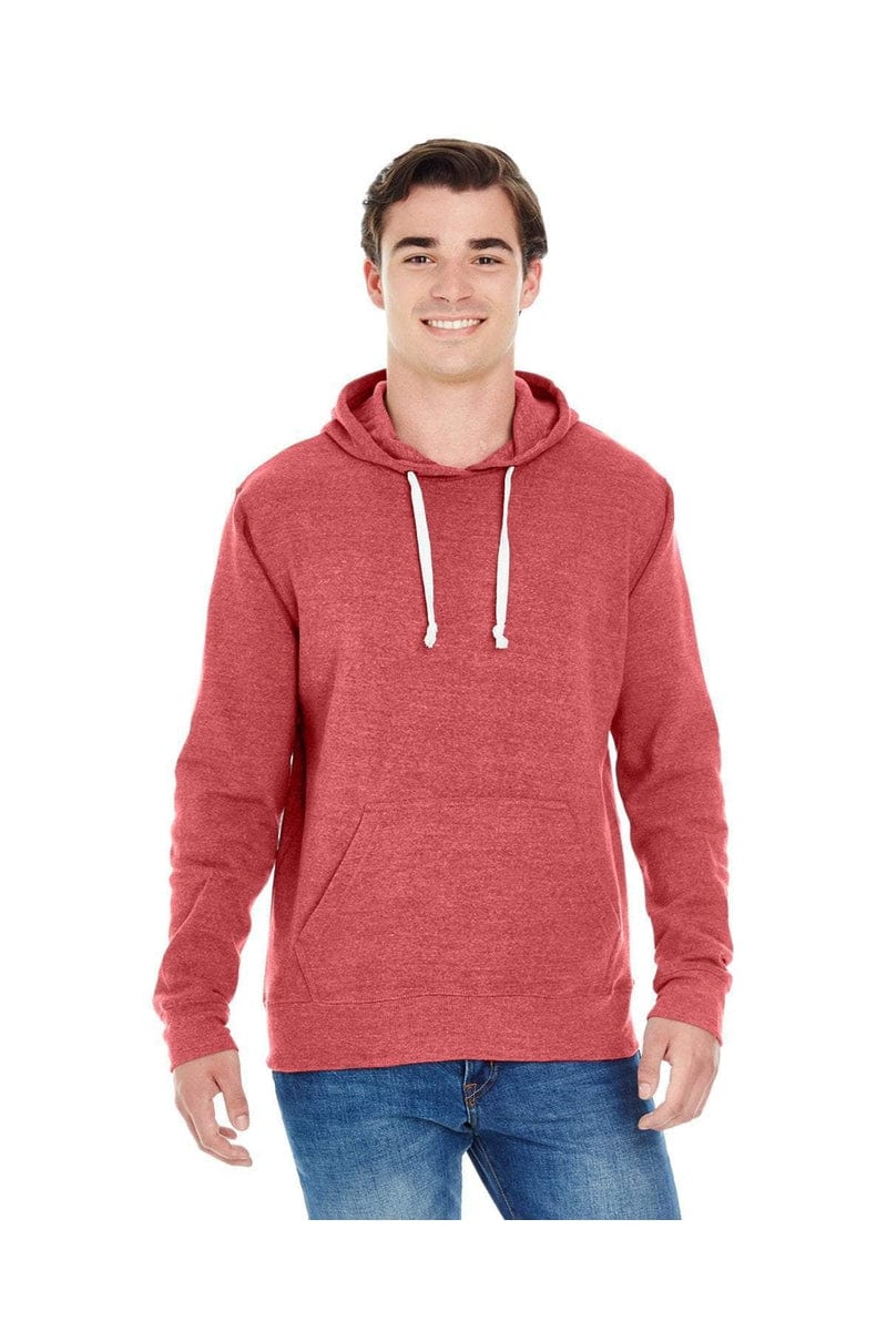 J America JA8871 Adult Triblend Pullover Fleece Hood - Image 8