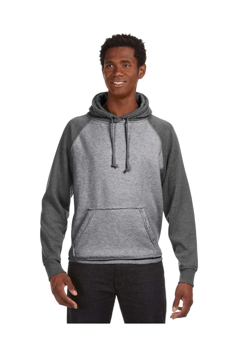 J America JA8885 Adult Vintage Heather Pullover Hood - Image 14