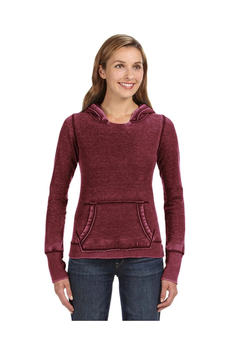 J America JA8912 Ladies' Zen Pullover Fleece Hood - Image 12