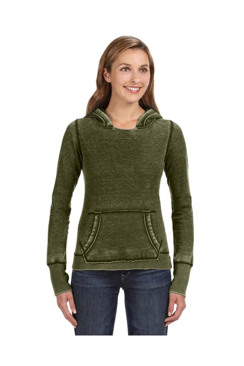 J America JA8912 Ladies' Zen Pullover Fleece Hood - Image 13