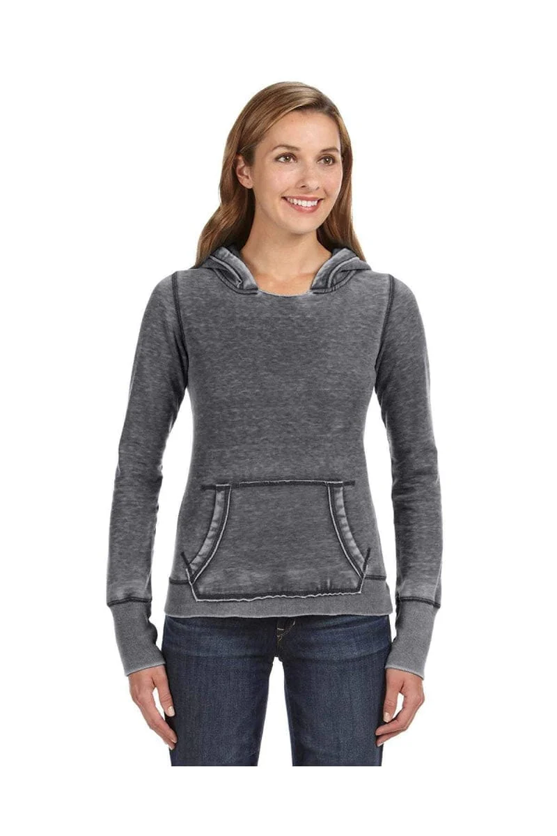 J America JA8912 Ladies' Zen Pullover Fleece Hood - Image 3