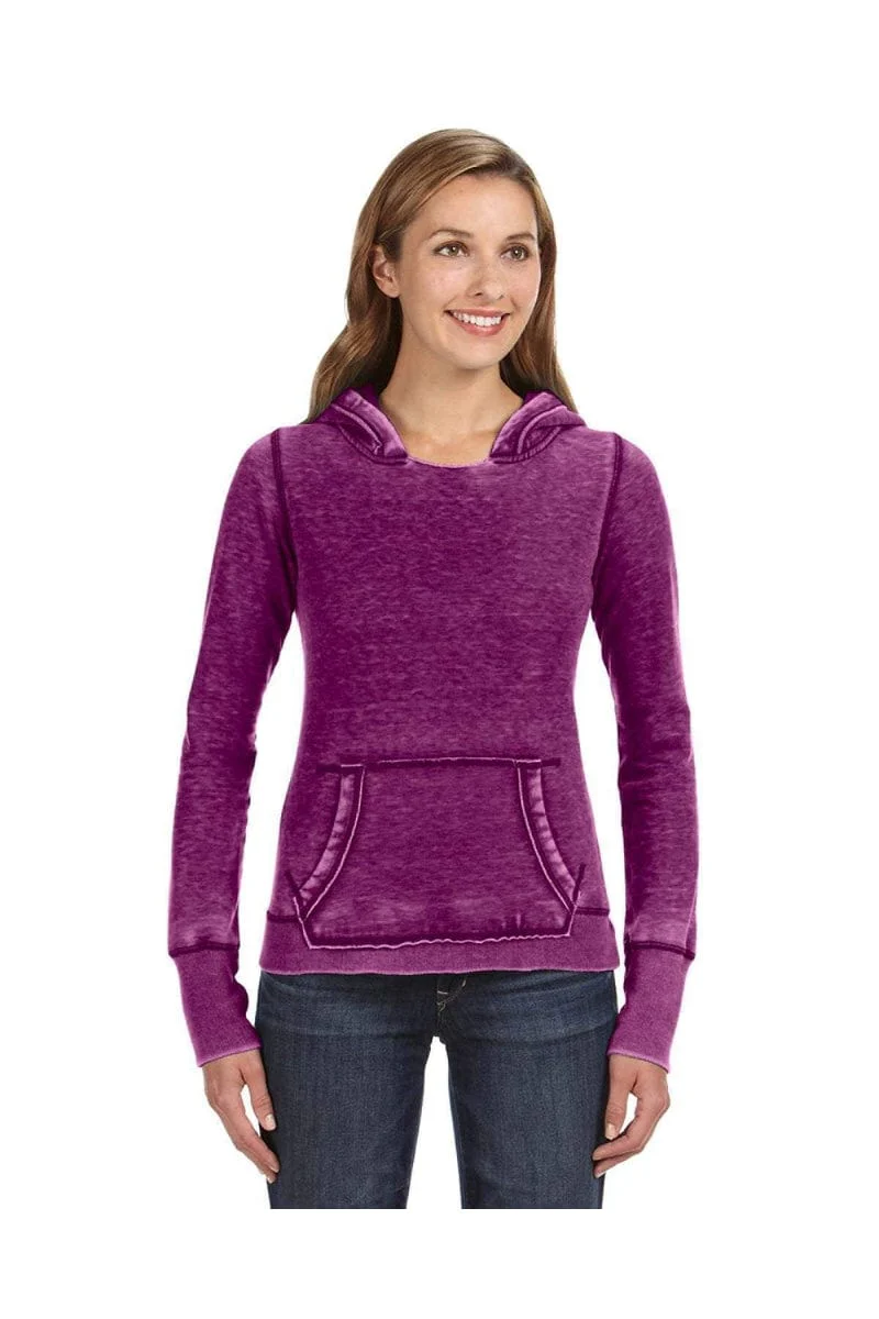 J America JA8912 Ladies' Zen Pullover Fleece Hood - Image 5