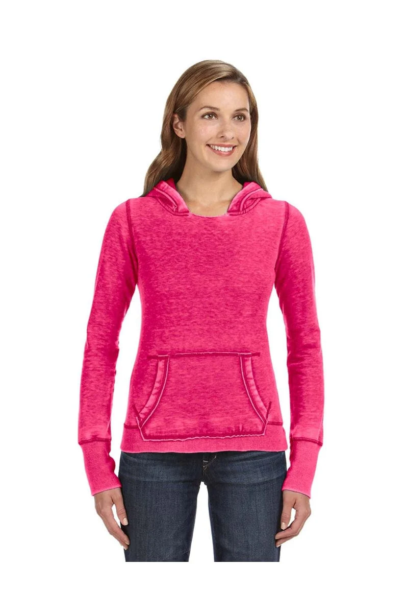 J America JA8912 Ladies' Zen Pullover Fleece Hood - Image 6