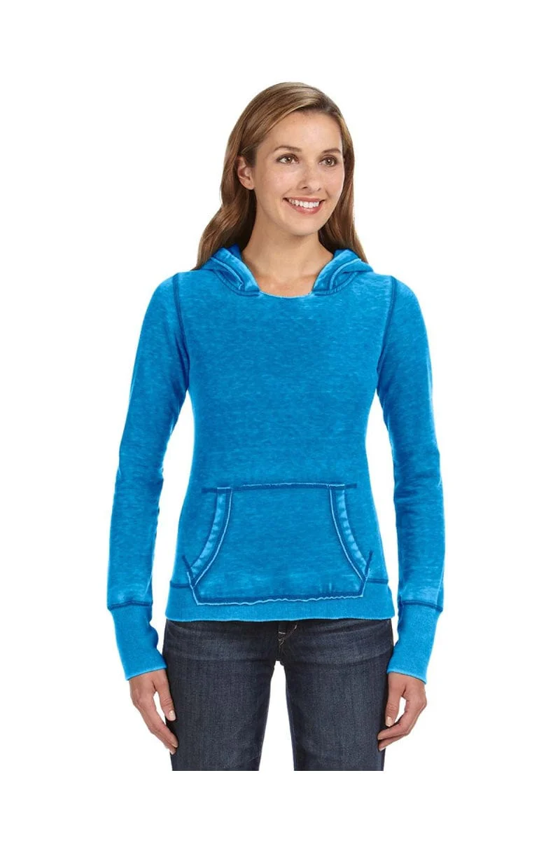 J America JA8912 Ladies' Zen Pullover Fleece Hood - Image 9