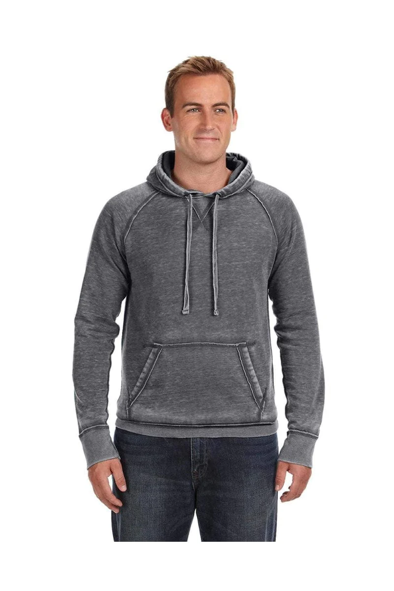 J America JA8915 Adult Vintage Zen Fleece Pullover Hood - Image 4
