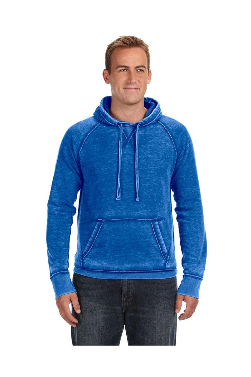 J America JA8915 Adult Vintage Zen Fleece Pullover Hood - Image 5