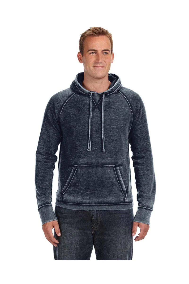 J America JA8915 Adult Vintage Zen Fleece Pullover Hood - Image 6