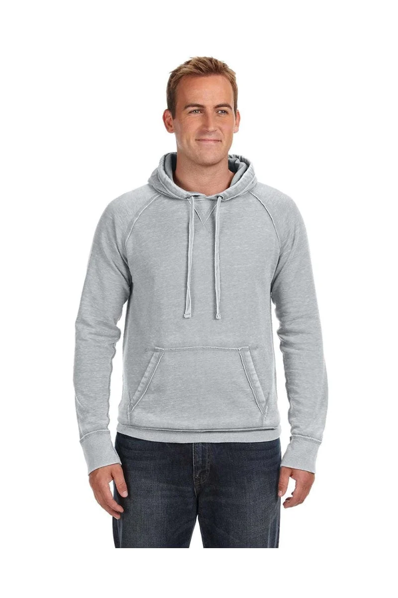 J America JA8915 Adult Vintage Zen Fleece Pullover Hood - Image 7