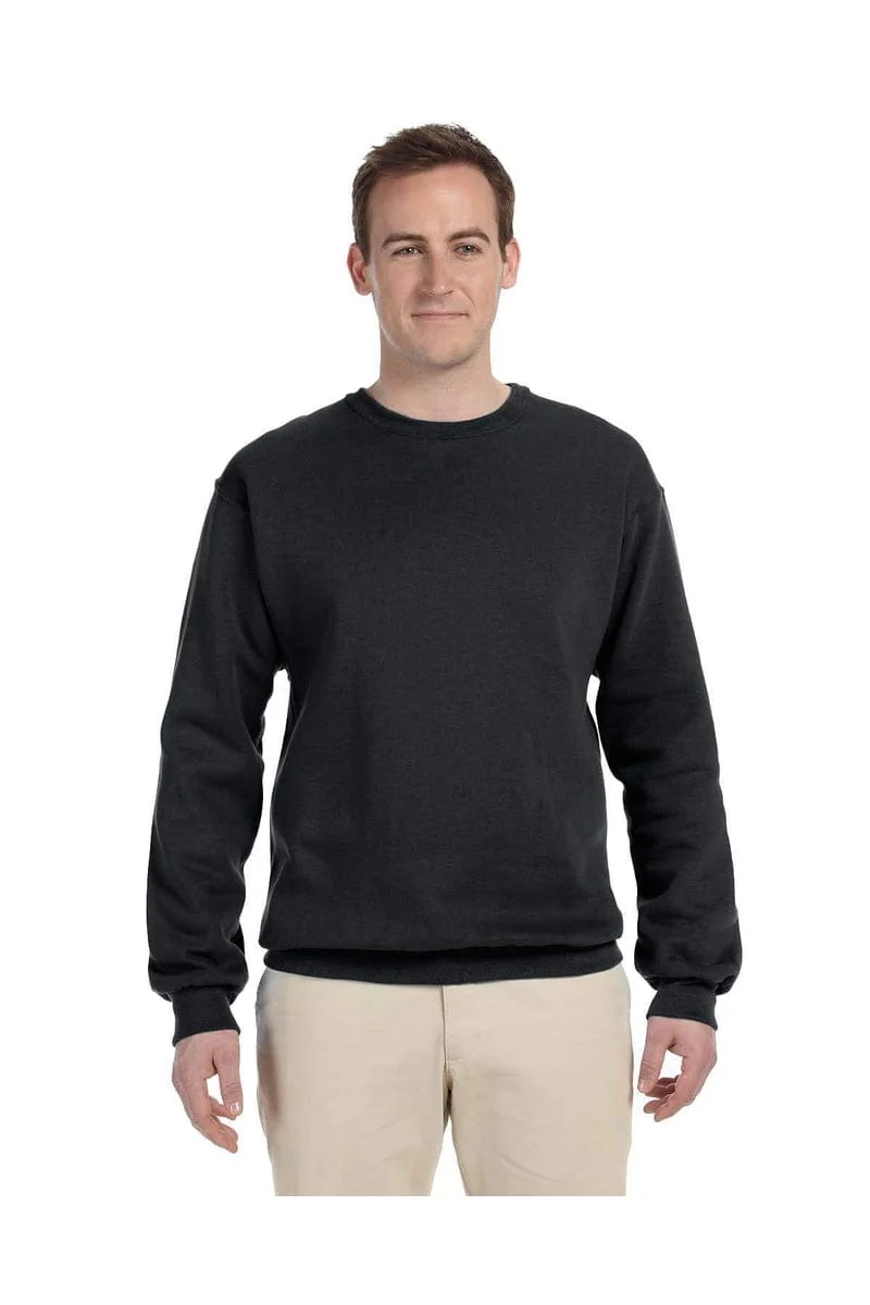 Jerzees 562 Adult 8 oz. NuBlend Fleece Crew - Image 4